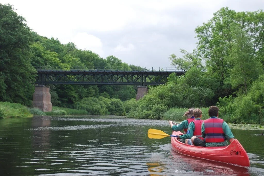 Pfadfinder auf dem Wasser